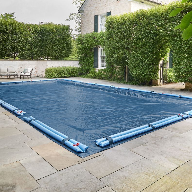 Economy Winter Cover for 16x32 ft Rectangular Pools, 4 Year