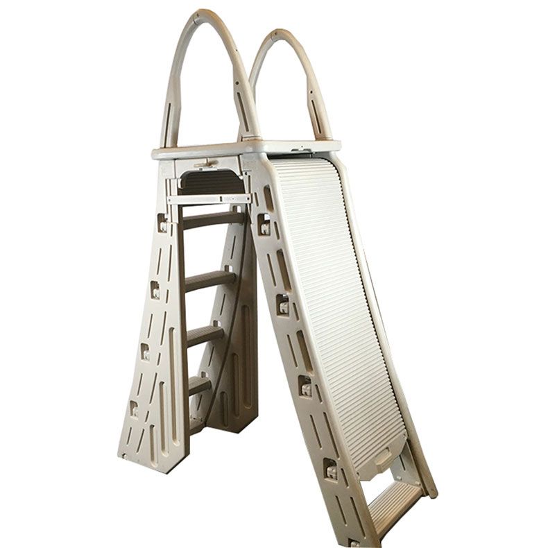 Confer 7200 ROLLGUARD AFrame Safety Ladder Pool Supplies Superstore