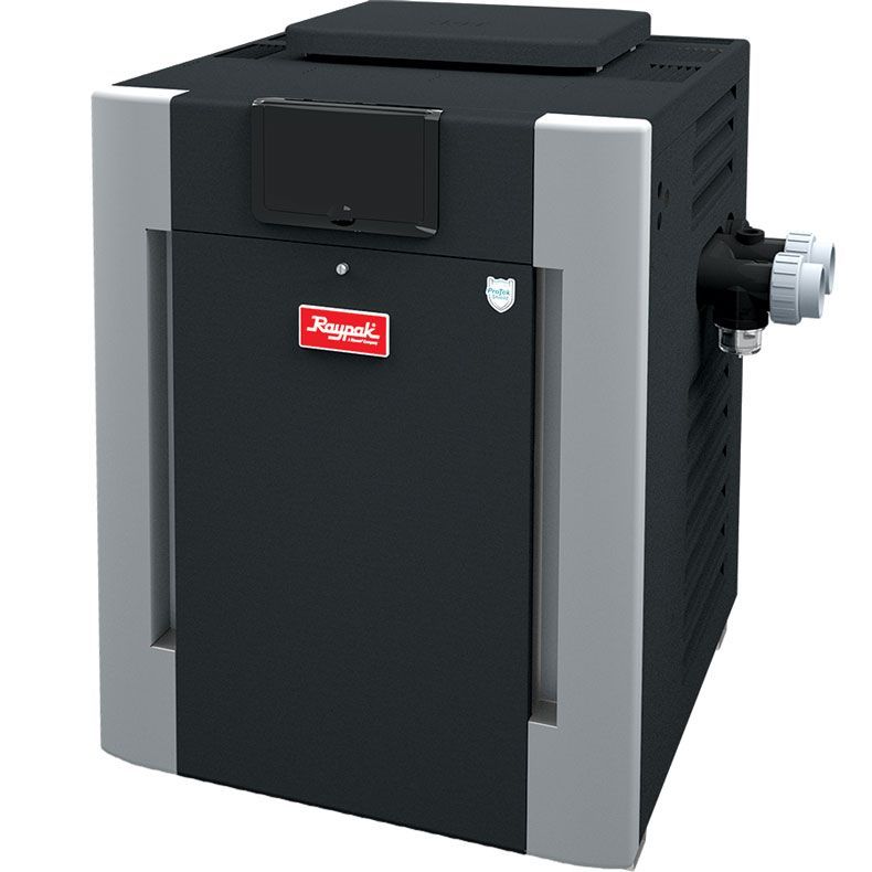 Raypak 009216 Model 206A Electronic Digital Control Natural Gas, 199,500  BTU - The Pool Supplies Superstore - Pool Supplies Superstore