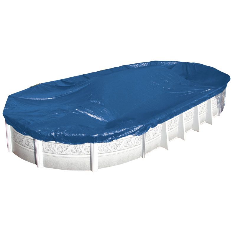 Skirted Winter Cover for 15x30 ft Oval Pools, 8 Year Warranty Pool Supplies Superstore