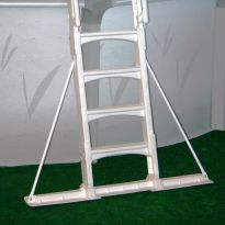 Various Colors VinylWorks Slide Lock Resin A-frame Ladder W/ Barrier 