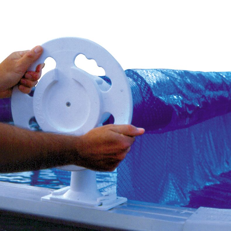 solar cover reel for 18 ft round above ground pool