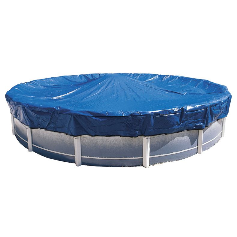 Skirted Winter Cover for 21 ft Round Pools, 8 Year Warranty Pool Supplies Superstore