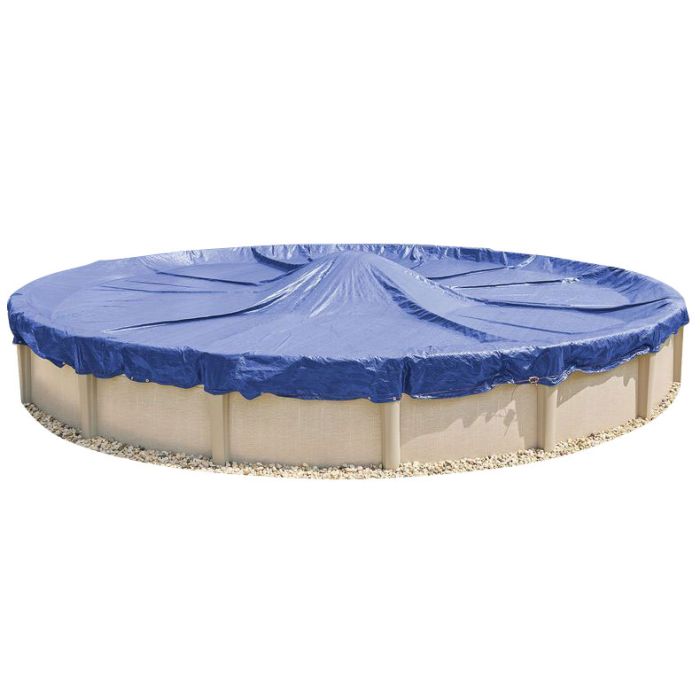 Solid Winter Cover for 24 ft Round Pools, 16 Year Warranty, with