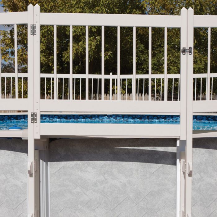 Tan Protect-A-Pool Fence Gate Kit 