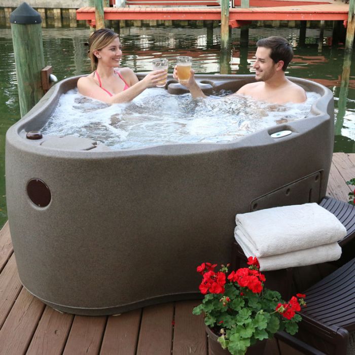 AquaRest TRI-HU2-GG-FO Premium 300 Spa with Ozone, Greystone - The Pool  Supplies Superstore - Pool Supplies Superstore