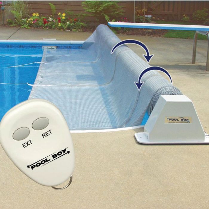 Pool Boy Inground Electric Solar Cover Reel Systems