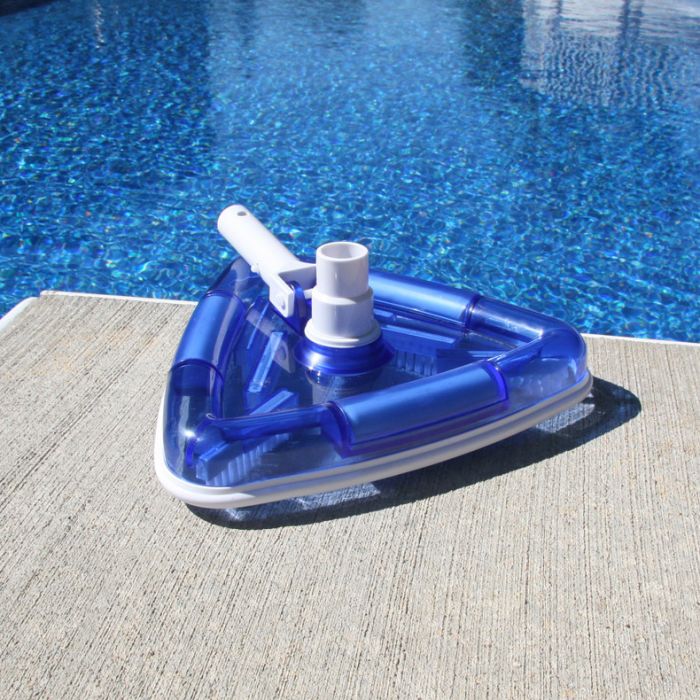 In-Ground Swimming Pool 14" Deluxe Flex Vacuum Pool Cleaner For Vinyl Liner Pool 