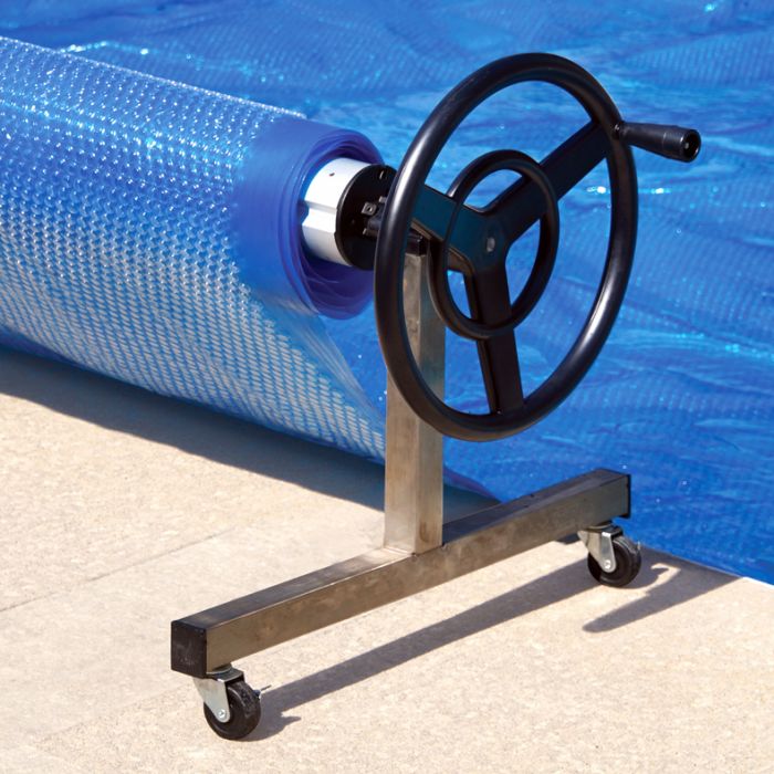 Above Ground Deluxe Solar Cover Reel System, 18 ft - Pool Supplies  Superstore