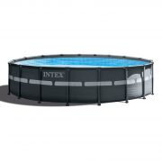 Intex 26329EH Round Ultra XTR Frame Pool Set with Sand Filter Pump, 18 ft x 52 in