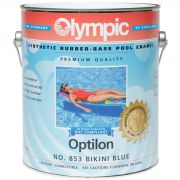 Olympic Optilon Synthetic Rubber-Base Pool Enamel No. 853 Bikini Blue