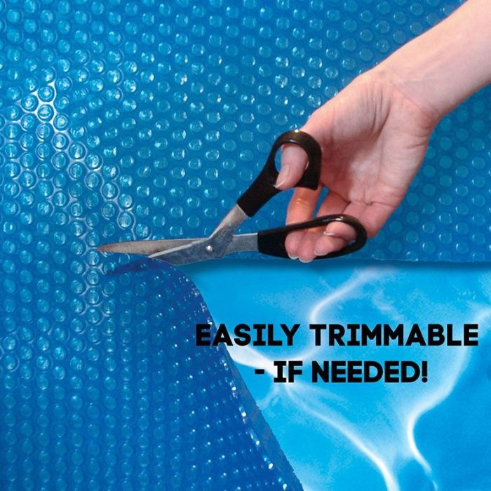 Blue bubble pool cover best sale