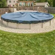 10 Year Above Ground Solid Winter Cover on pool