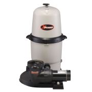 Hayward W3CC15093S XStream Full-Flo Element Filter System, 150 sq ft with 1.5 HP Matrix Pump