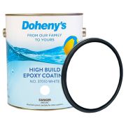 Doheny's Premium High Build Epoxy Pool Coating 1 Gallon Can with White Swatch Lid