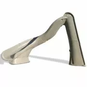 SR Smith 688-209-58223 Turbo Twister Pool Slide, Left Turn, Sandstone