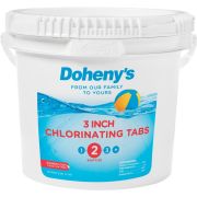Doheny's 3 Inch Chlorine Tabs 25 lbs., chlorine tablets, chlorine tabs