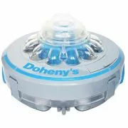 Doheny's Pro Jet Rechargeable Cordless Robotic Cleaner - front view of complete unit
