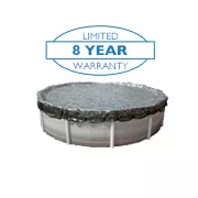 Hi-Tech Micro Mesh Winter Cover for 21 ft Round Pools, 8 Year Warranty