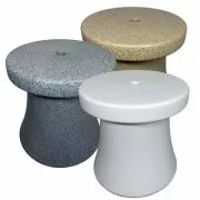View of all three color options of the In-Pool Side Tables