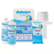 Doheny's Winter Pool Closing Kit for pools up to 7,500 Gallons | pool chemicals | chemicals for pools | pool closing | winterization