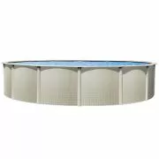 27-foot round pool for family use and summer fun