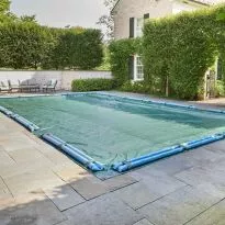 12 Year Inground Solid Winter Cover on pool