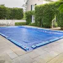 16 Year Inground Solid Winter Cover on pool
