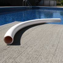 Doheny's Heavy Duty PVC In-Ground Pump to Filter Hose, 1-1/2 in x 3 ft