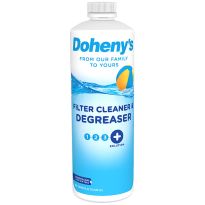 Doheny's Filter Cleaner & Degreaser - Cleans Sand, DE and Cartridge Filters, 1 Quart