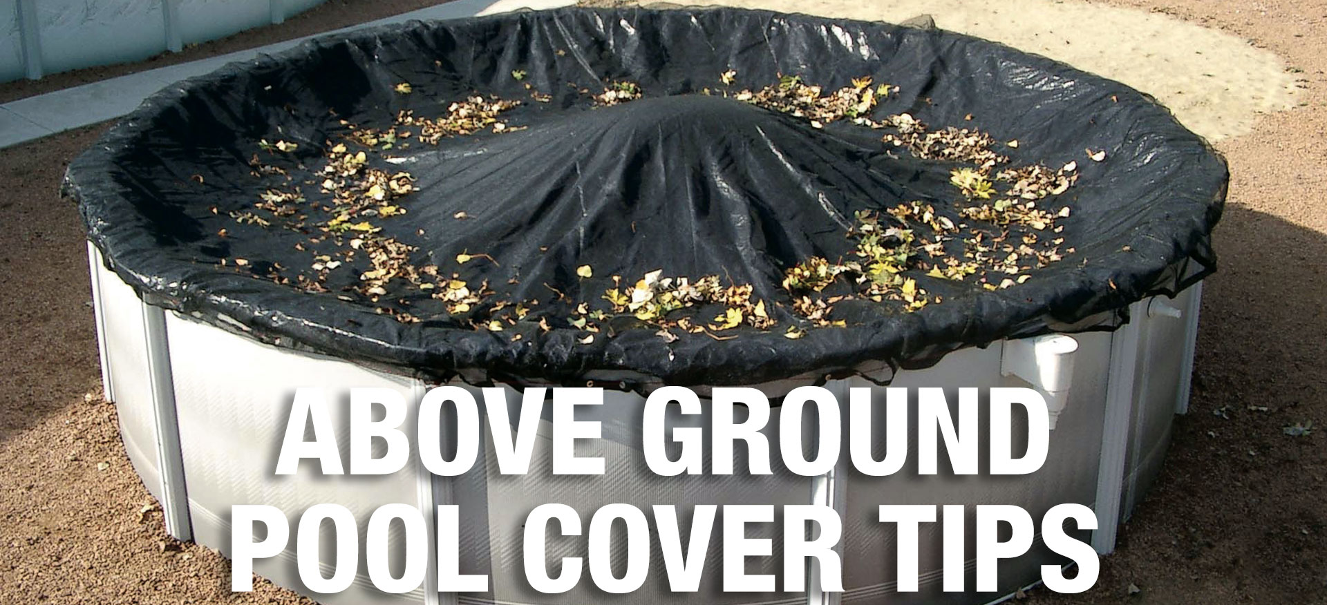 above ground pool cover