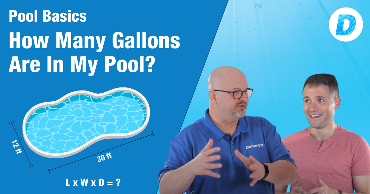 Pool Basics: How Many Gallons Are In My Pool?