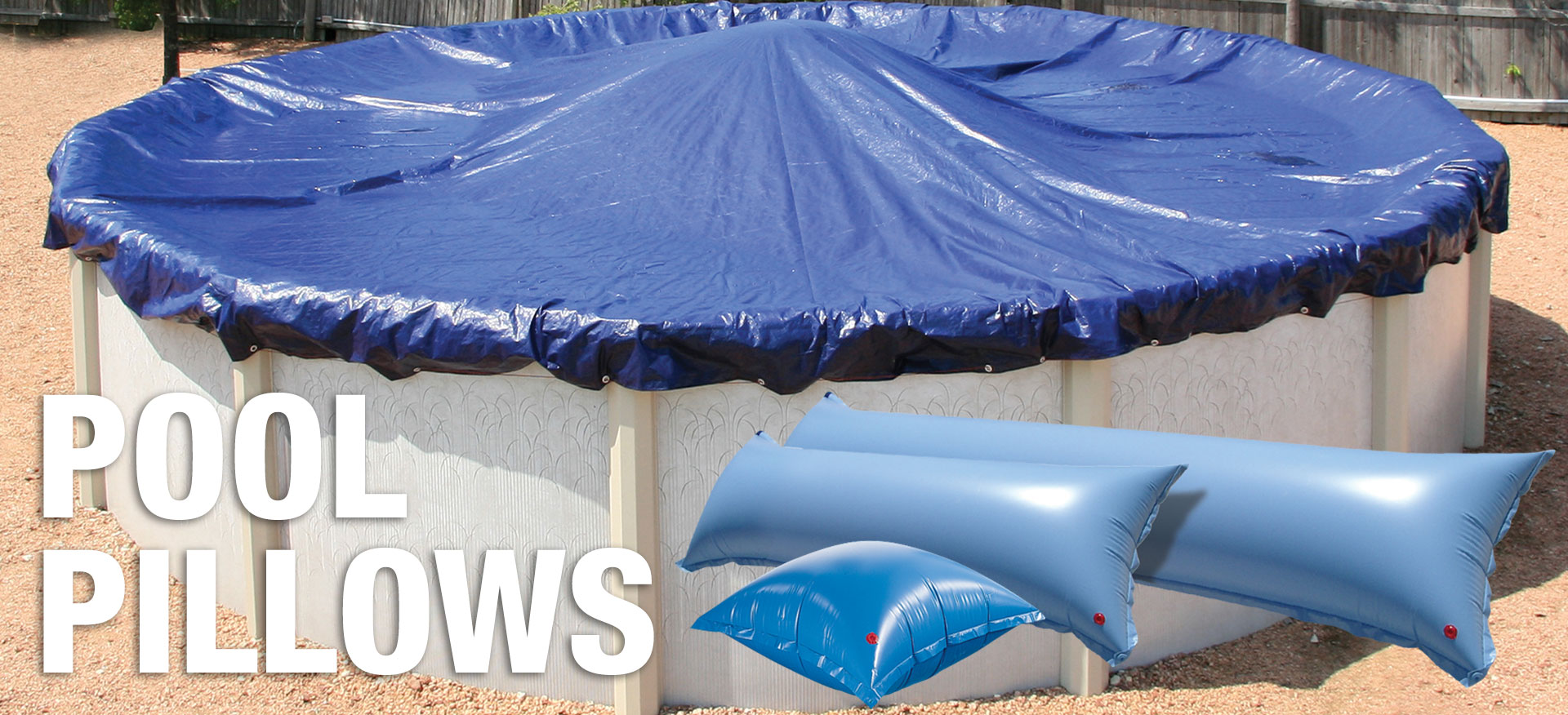pool pillows and winter pool covers
