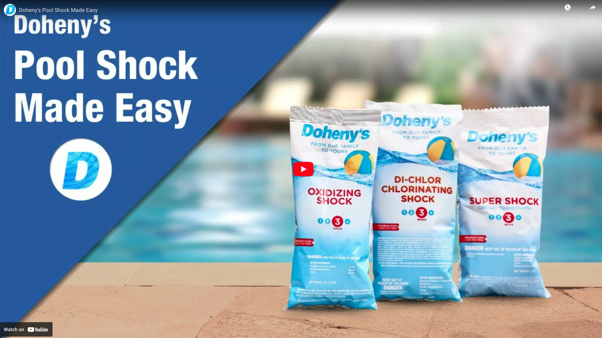 Pool Shock Made Easy