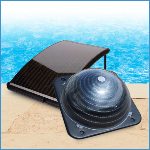 Doheny’s solar pool heater, using solar energy to warm pool water efficiently and sustainably.
